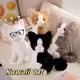 thumbnail image 2 of Juguete de peluche de gato para niños, muñeco de felpa de empalme de gato Kawaii, muñeca de pierna durmiente, regalo de Festival, regalo de cumpleaños, 40CM124, 2 of 5