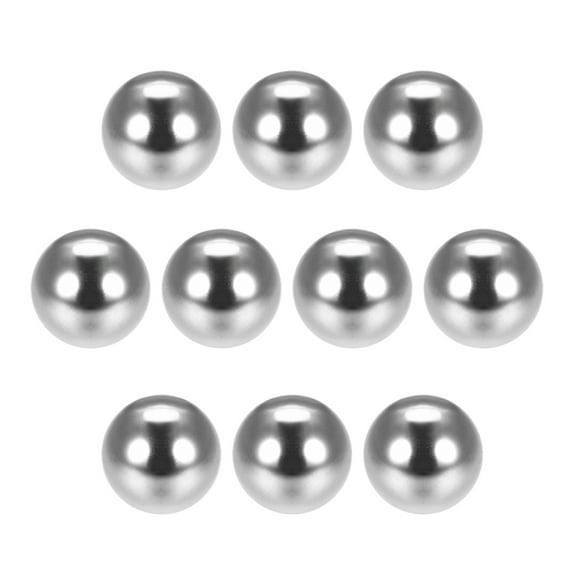 Unique Bargains 10mm Precision Chrome Steel Bearing Balls G25 30 Pack, 10mm 30