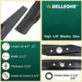thumbnail image 2 of Kit de cuchillas de cortacésped Belleone 72531-VR8-M00 y 72511-VR8-M00 21 cm, 2 of 6