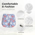 thumbnail image 4 of Pofeuu Cartoon Poodle Dog Print Women's Athletic Shorts Running Workout Shorts Tummy Control Quick Dry Gym Shorts with Pockets Double layer sports shorts-Medium, 4 of 7