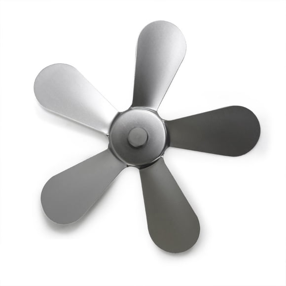 WHEANG 5 Blade for Heat Powered Wood Stove Fan Wood Log Burner Fireplace Friendly Fan