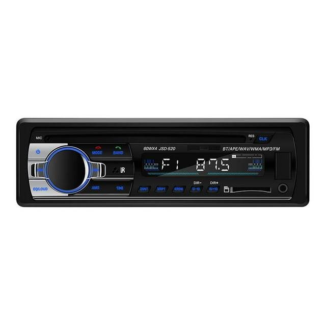 Kenally Reproductor de radio FM MP3 con audio estéreo para automóvil Bluetooth en el tablero con AUX-IN USB DC 12V Paneles de instrumentos para automóviles Kenally VI007341-00