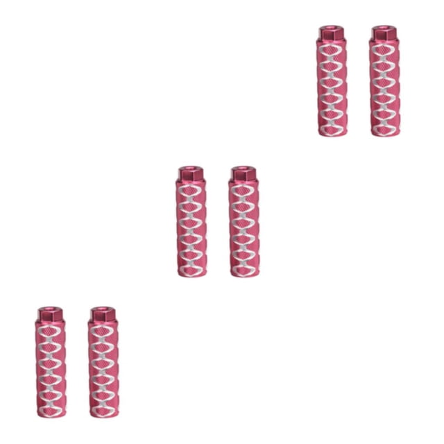 Guardoinrt 2pcs/set Smooth Operation And Precise Fit Bike Pegs For Comfortable Ride red 3Set