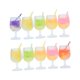 thumbnail image 3 of 10 piezas 1:12 dijes de botellas manualidades DIY adorno de jugo colgantes de dijes de juguete para proyectos de bricolaje de jardín de hadas de, 3 of 9