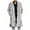 Beige, variant on Coat for Men Fuzzy Warm Thick Overcoat Coat Heavyweight Turndown Collar Long Sleeve Cardigan Outwear Jacket for Men