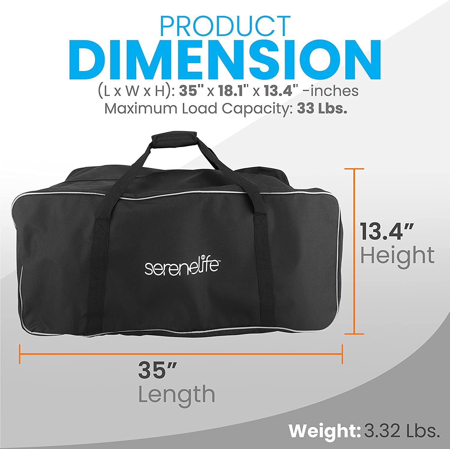 Portable Golf Trolley Bag - Heavy-duty Extra Large Storage Bag