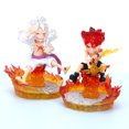 thumbnail image 3 of One Piece Figure Nika Luffy Gear 5 Q Version Action Figure Stat Red, 3 of 5