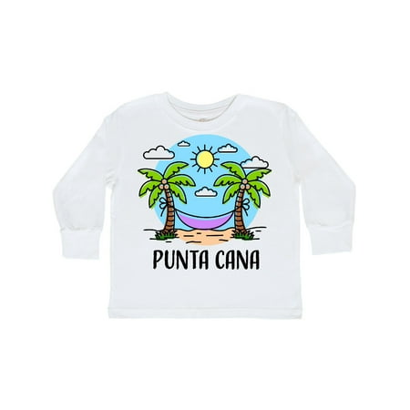 

Inktastic Summer Vacation in Punta Cana Gift Toddler Boy or Toddler Girl Long Sleeve T-Shirt
