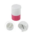 thumbnail image 3 of Unique Bargains 1 Pc Pill Crusher Case Portable for Travel Pink White, 3 of 6