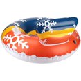 thumbnail image 4 of Snow Tube Inflatable Snow Sled for Kids and Adults with Backrest, 4 of 5