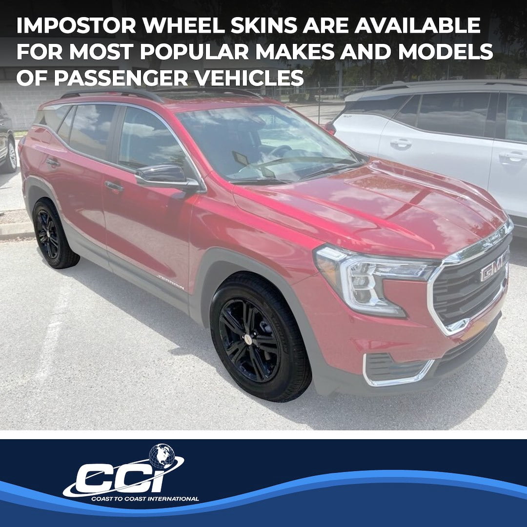Coast To Coast IWCIMP417BLK IMPOSTOR ® WHEEL COVER