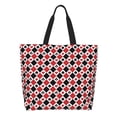 thumbnail image 1 of Fotbe Playing Cards Bolsa Tote Estética de Lona con Estampado para Mujer - Bolsa Reutilizable de Hombro Casual para Vacaciones, Compras, Trabajo y Gimnasio, 1 of 8