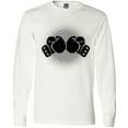 thumbnail image 3 of Inktastic Boxing Gloves Sports Gift Long Sleeve T-Shirt, 3 of 5