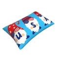 thumbnail image 3 of Easygdp4th Of July Gnomes Polyester Fiber Double-Sided Pillowcase,Super Soft,Comfortable And Luxurious Pillowcase,Not Easy To Break Or Deform- 14"X20", 3 of 9
