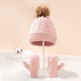 thumbnail image 3 of Ensemble Trois Pièces pour Enfants, Chapeau, Foulard et Gants, 3 of 5