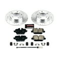 thumbnail image 3 of PowerStop Rear Z23 Evolution Sport Carbon-Fiber Ceramic Brake Pad and Drilled & Slotted Rotor Kit Fits: MINI COOPER Select Models K6664, 3 of 10