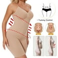thumbnail image 5 of SEZZGU 3pcs Women Belly Control Full Bodysuit Shapewear Body Shaper Butt Lift Thigh Slim US, 5 of 7