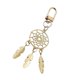 thumbnail image 2 of Llavero Hugo de plumas Oro dorado, 2 of 7