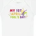 thumbnail image 4 of Inktastic My 1st April Fools Day with Jester Hat Boys or Girls Baby Bodysuit, 4 of 5