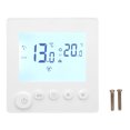 thumbnail image 2 of Heating Thermostat, LCD Display Timing Function AC 90-240V Thermostat Power Off Memory  For Hotel, 2 of 8