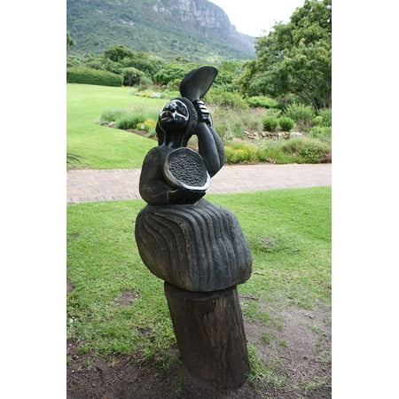 Garden Furniture Cape Town South Africa Canvas Print Botanical Garden South Africa Cape Town Kirstenbosch Stretched Canvas 10 x 14 ()