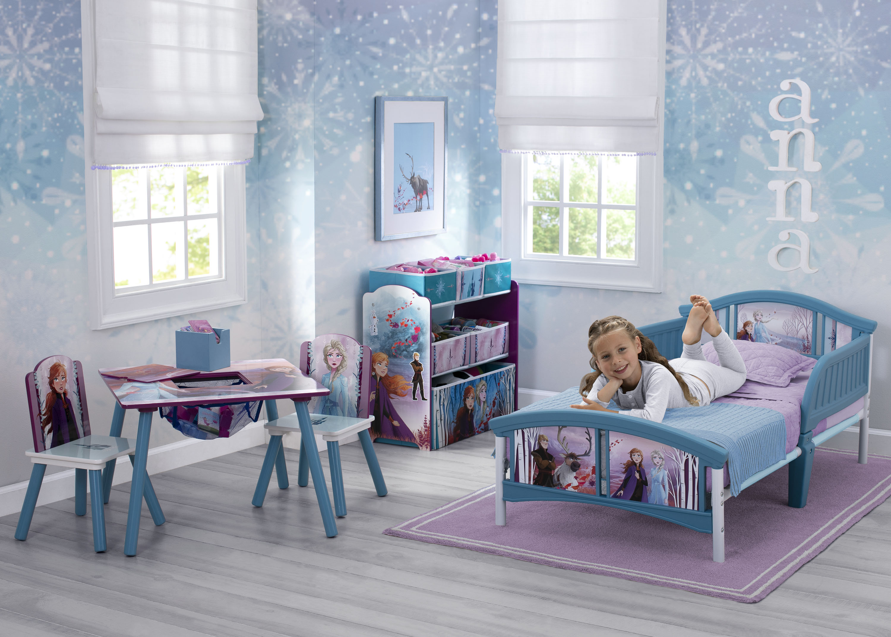 Disney Frozen II Plastic Toddler Bed by Delta Children - image 3 of 6