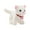 White, variant on Walking Kitty Plush Toy Electric Interactive Cat Stuffed Animal Meowing Tail Wagging Head Nodding Cat Pet Toy Animated Kitten Birthday for Kids Toddlers,8.26’’ (Rainbow)