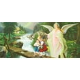 thumbnail image 2 of Lindberg 18x10 White Modern Wood Framed Museum Art Print Titled - GUARDIAN ANGEL, 2 of 4