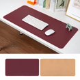 thumbnail image 4 of Extended Cork & Leather Desk Mat, Large Mouse Pad for Office & Home Use, 4 of 11