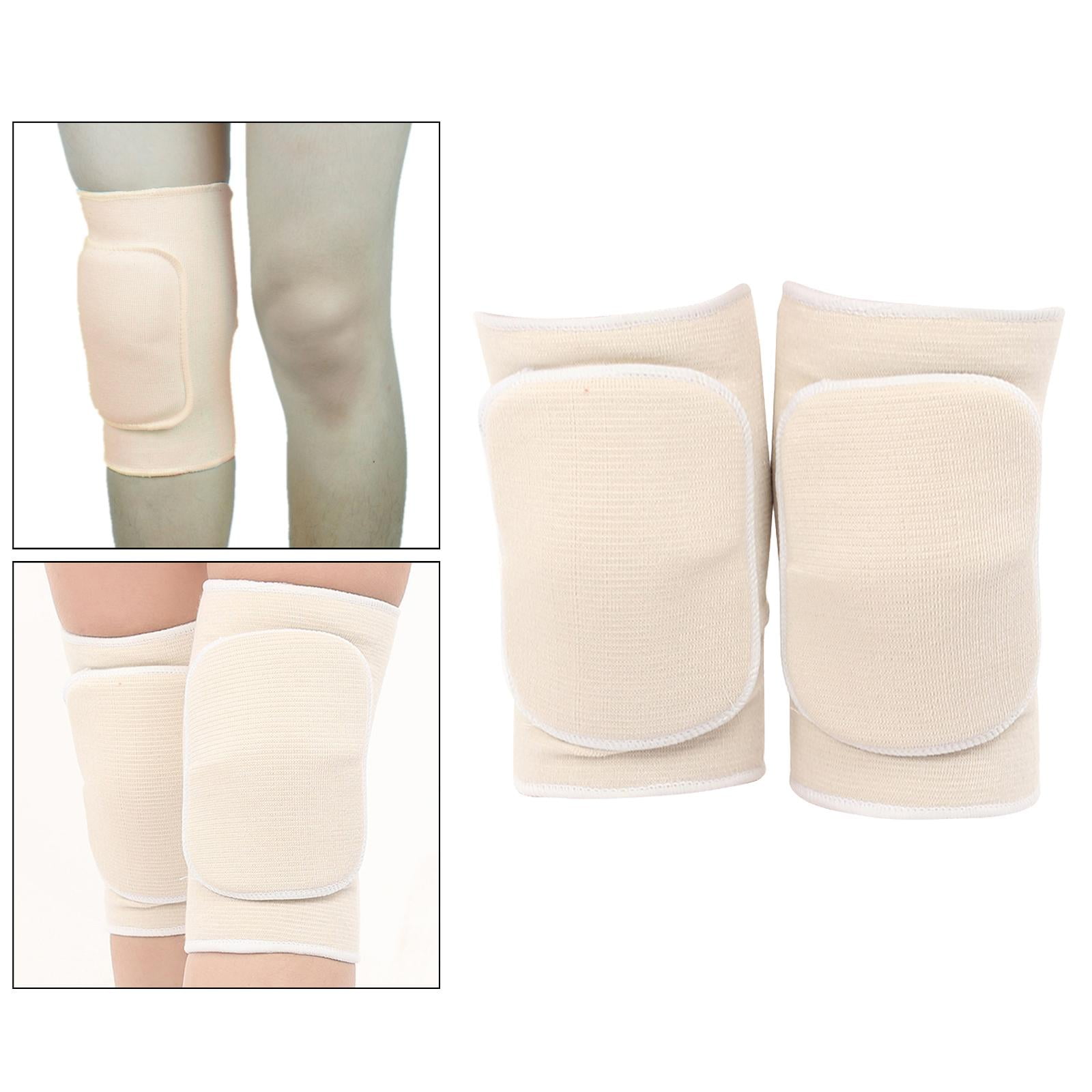 funtasica 3X Protective Knee Pads Pro Thick Sponge Avoidance Kneeling Kneepad White