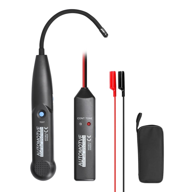 Amdohai Automotive Cable Wire Tracker Short & Open Circuit Finder Tester Car Vehicle Repair Detector Tracer HYC6813 Type without LED Light with Storage Bag