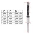 thumbnail image 2 of MYG 1Pcs Square Hole Auger Drill Bit Set Mortising Woodworking Saw Mortise Chisel, 2 of 7