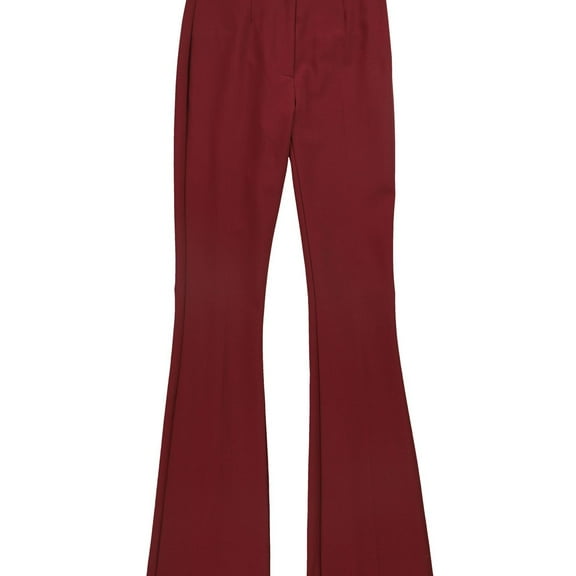 GUESS Womens Orla Dress Pants, Red, 2