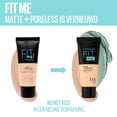 thumbnail image 2 of Base de maquillaje Maybelline New York Fit Me mate & Poreless 30 ml, 2 of 7