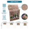thumbnail image 6 of Christmas Table Runner 36 Inches Long Farmhouse Dress Scarves, Snowman Snowflake Xmas Tree Winter Wooden Dining Tablerunner for Coffee Table/Kitchen Island/Party Décor, Small 13" x 36", 6 of 8