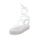 thumbnail image 2 of Nuevas sandalias con cordones para mujer Zapatos de playa planos con diamantes de imitación para mujer Wmkox8yii nm6293, 2 of 7