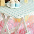 thumbnail image 2 of BalsaCircle 5x5 feet Turquoise Cotton Decorations Fishnet Wall Table Party Decorations, 2 of 8