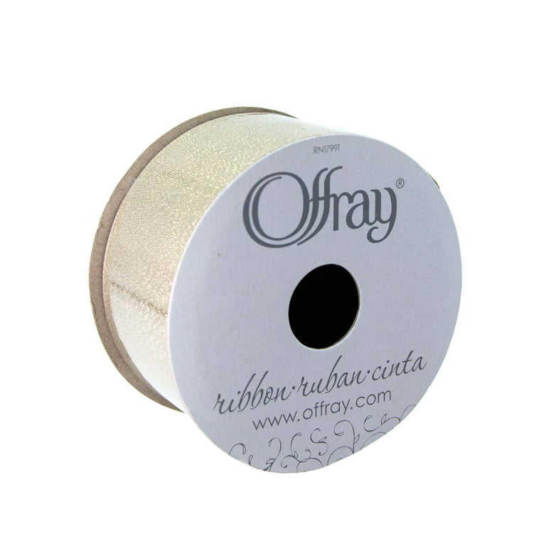Offray Luxe Soft Gold Ribbon - Each