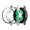 As shown Size H5, variant on Qonioi Galaxy Watch 4 Case with Tempered Glass Screen Protector, Full Protective Cover for Galaxy Watch 4 44mm 2021, Shockproof TPU Case and HD Clear Film for Watch 4 Classic Bezel Rotation Charging