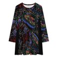 thumbnail image 2 of Nouvelle Robe à Manches Longues Néon Pho Mode Femme Robe de Soirée Élégante pour Femmes 2024 Robes pour Femmes, 2 of 4