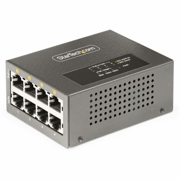 StarTech 4-Port Multi-Gigabit PoE Injector