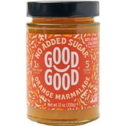 GOOD GOOD Orange Marmalade, No Added Sugar, Low Calorie, Keto Friendly, 12 oz, 2 Pack