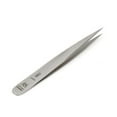 thumbnail image 3 of GERMANIKURE Pointed Stainless Steel Tweezers for Men & Women Facial Hair - Precision Eyebrow Tweezers, Fine Tip Professional Tweezers with Leather Case - Made in Solingen, Germany, 3 of 5