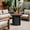 Style 2, variant on 32" Propane Gas Fire Pit Table, 50000 BTU Round Steel Fire Pit for Outside Patio Deck Garden Courtyard