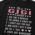 thumbnail image 2 of The Gigi Code Graphic T-Shirt, Funny Grandma Heart Tee, Unisex Classic Fit, 2 of 9