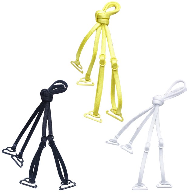 Bangcool Bra Strap Adjustable Decorative - 3 Pairs Bra Shoulder Strap Bra Holder Strap