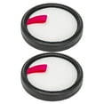thumbnail image 1 of LEFU for Cecotec Vacuum Cleaner Dust Tank Filter for INSE K370 N370 N300, Washable Reusable Air Filter, 2pcs Black+White Filters, Compatible with Bagless Cordless Vacuum Cleaners, 1 of 10