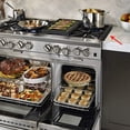 thumbnail image 4 of Manunclaims Rubber Kitchen Stove Counter Gap Cover Long & Wide Gap Filler, Seals Spills Between Counters, Stovetops, Washing Machines, Oven, Washer, Dryer - Heat-Resistant and Easy Clean（25Inches), 4 of 8