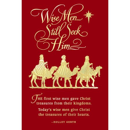 DaySpring 40ct "Wisemen Still Seek Him" Christmas Cards - Walmart.com