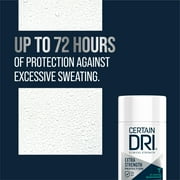 Certain Dri Extra Strength Antiperspirant Solid, 72hr Sweat & Odor Control, 3pk